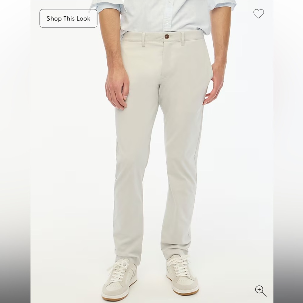 J.Crew Slim-fit TruTemp365® chino pant 34/32